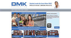 Desktop Screenshot of dmkproperties.co.uk